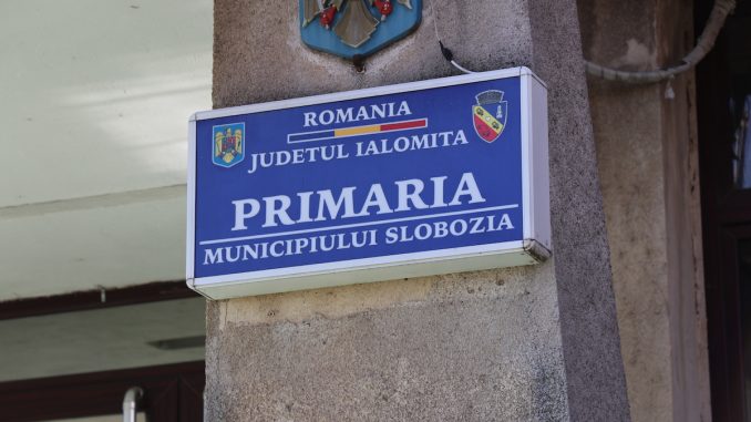 Primăria Municipiului Slobozia. FOTO Adrian Boioglu